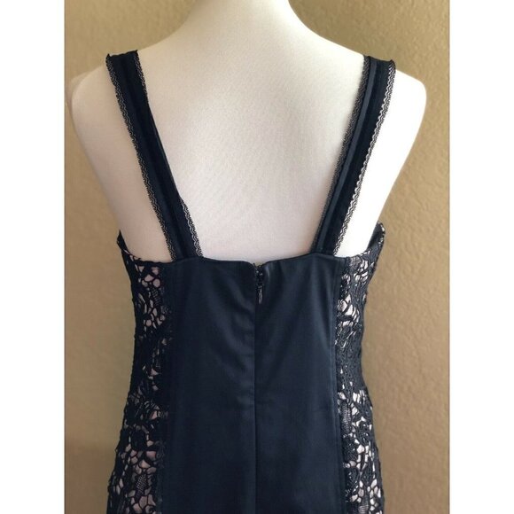 Nasty Gal Collection Womens Black Crochet Lace Dark Habits Sweet Heart Dress - Picture 11 of 12